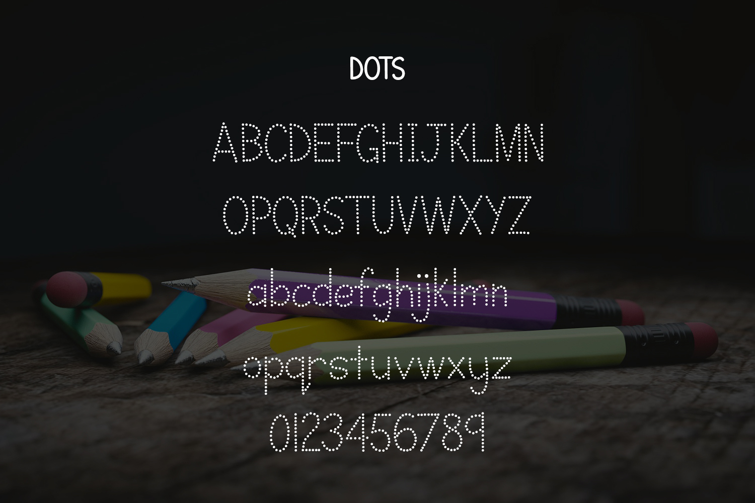 Karlie School Font preview 4