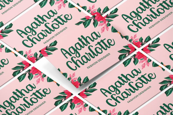 Katrin Gliffe Font preview 3
