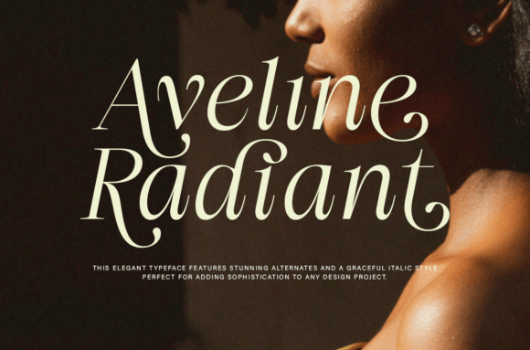 Aveline Radiant Font