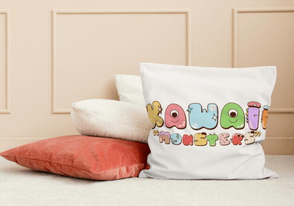 Kawaii Monsters Font preview 3