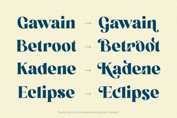 Kaysto Font preview 3