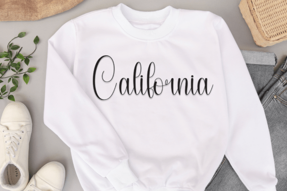 Brilliant Font preview 2