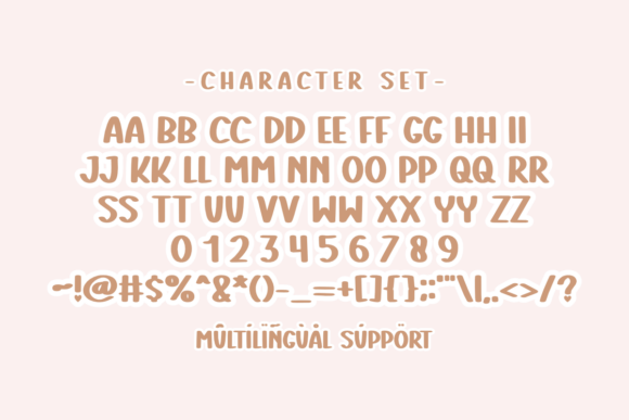 Keep Smile Font preview 3