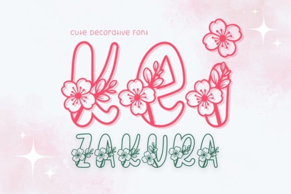 Kei Zakura Font
