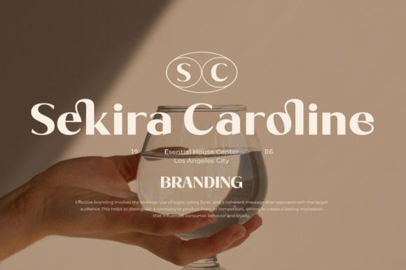 Kelisha Aesthetic Font preview 2