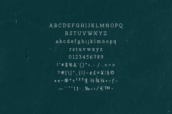 Amateur Hand Font preview 4