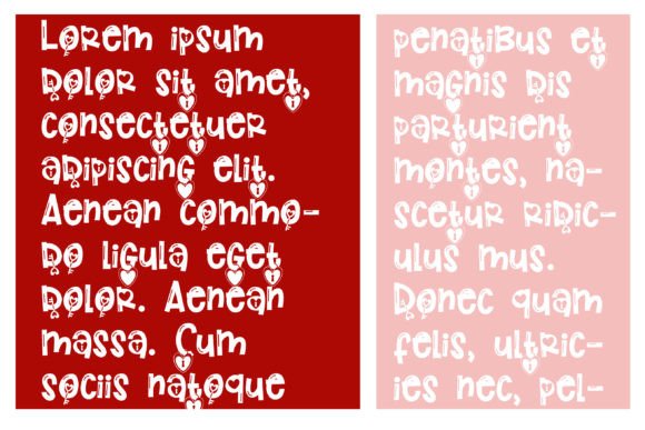 Key to My Heart Font preview 4