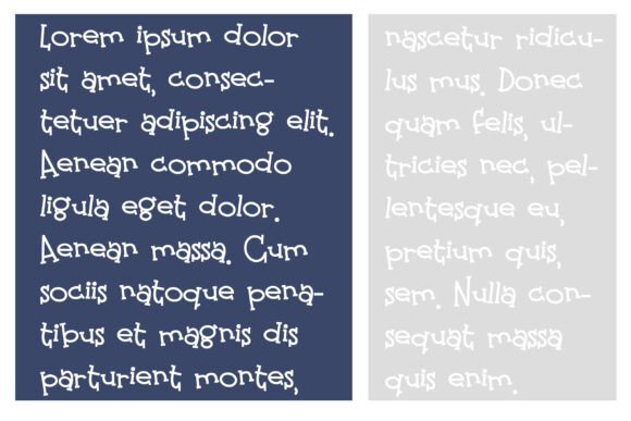 Kickin' Chicken Font preview 3