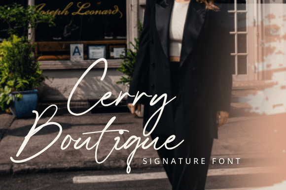 Brilliant Rose Font preview 3
