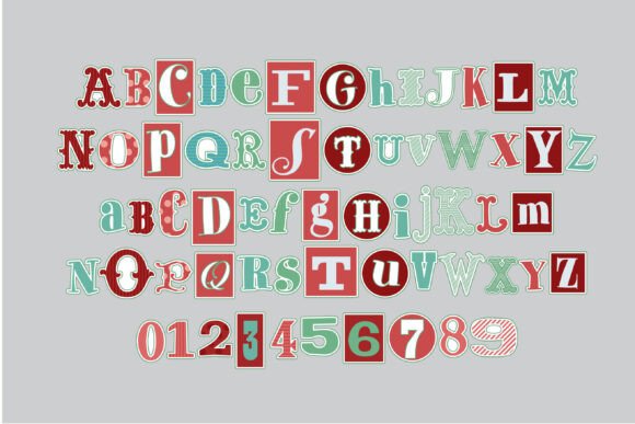 Kidnap Kristmas Font preview 3