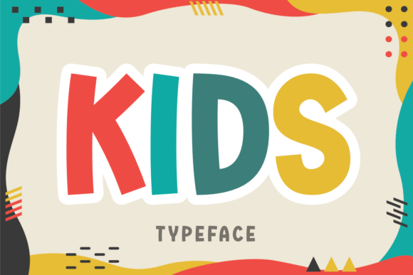 Kids Font preview 2