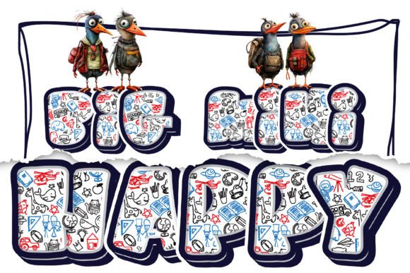 Kids Doodle Font preview 4
