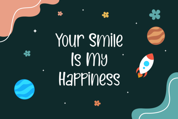 Kids Gefun Font preview 2