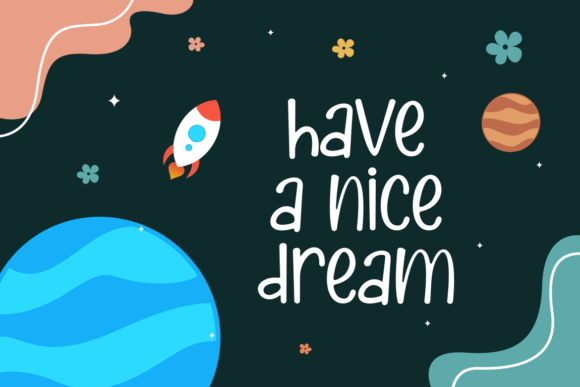 Kids Gefun Font preview 3