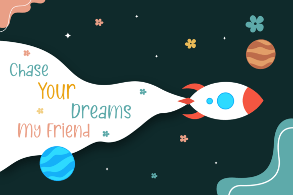 Kids Gefun Font preview 4