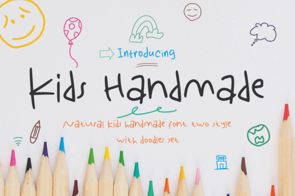 Kids Handmade Font