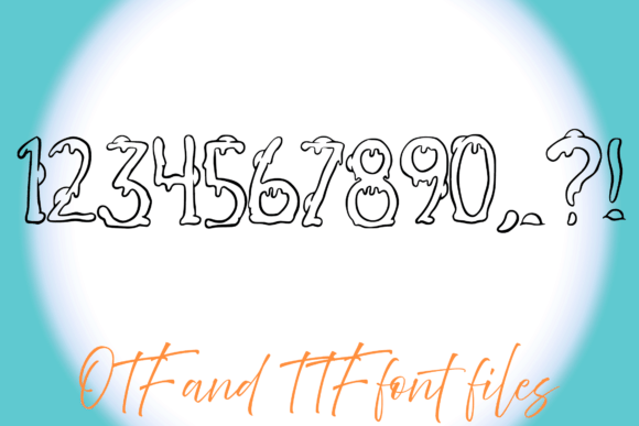 Fried Egg Font preview 4