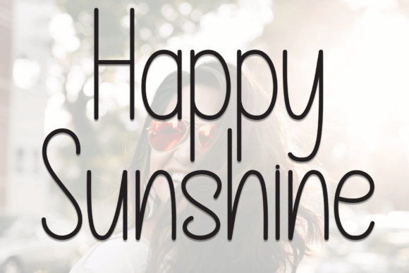 Happy Sunshine Font