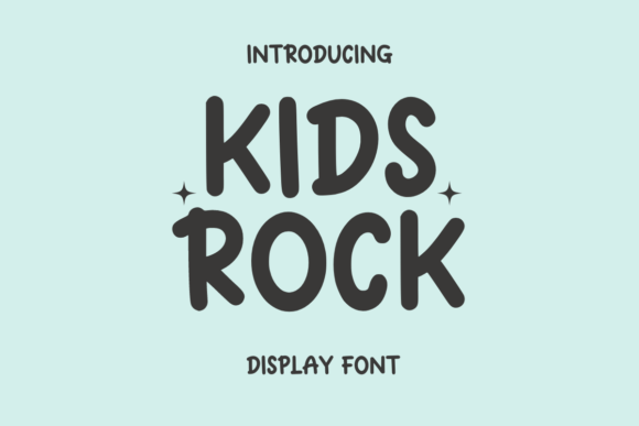Kids Rock Font