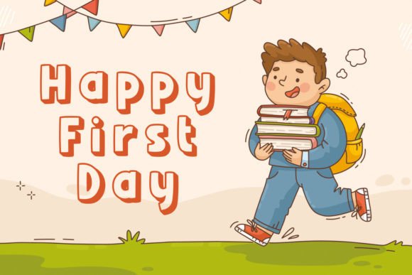 Kidszone Font preview 3
