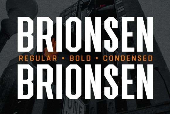 Brionsen Font Brionsen Font