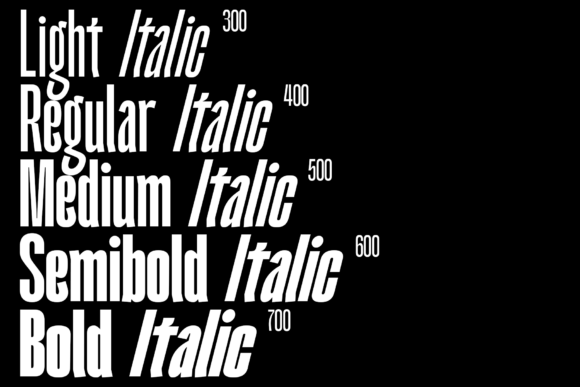 Kimotto Condensed Font preview 2