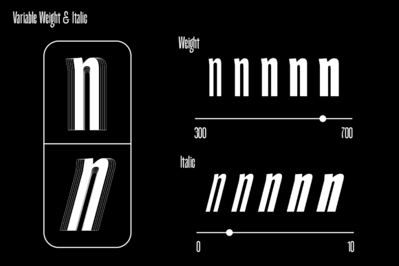 Kimotto Condensed Font preview 4