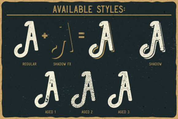 Aviation Cocktail Font preview 4