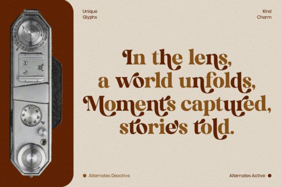 Kind Charm Font preview 4