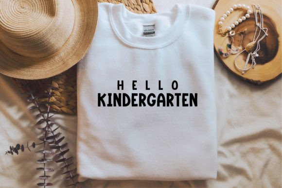 Kindergarten Font preview 7