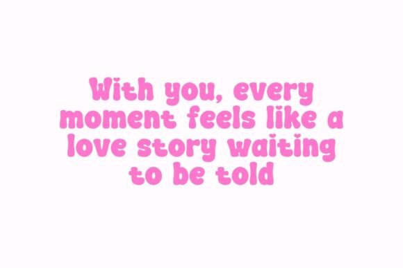 Kinder Bubble Font preview 2