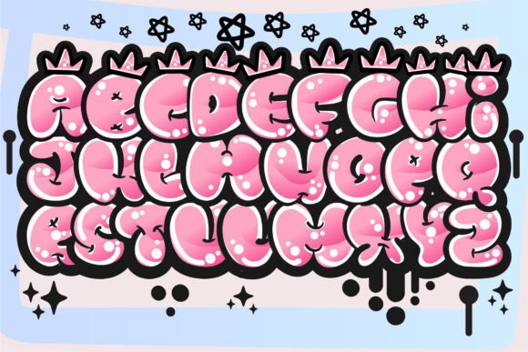Kiss Font preview 2