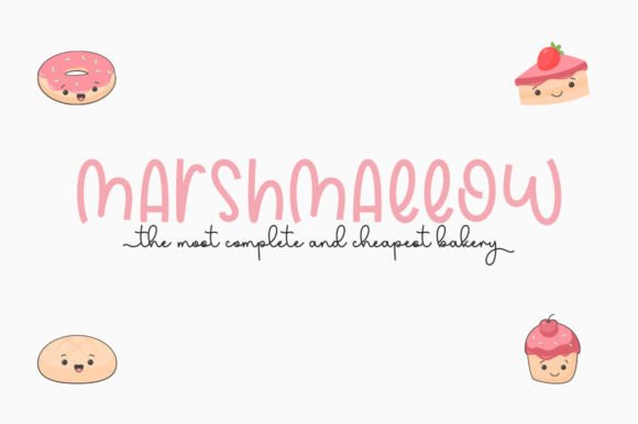 Kitchen Memorie Font preview 2