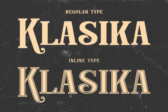 Klasika Font preview 4