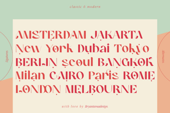 Klauge Font Font preview 2