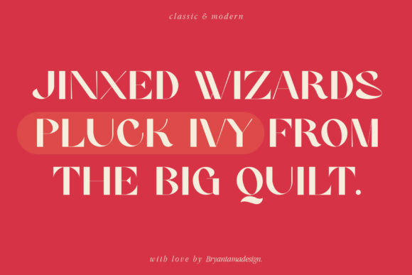 Klauge Font Font preview 4