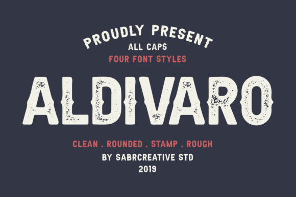 Aldivaro Family Font