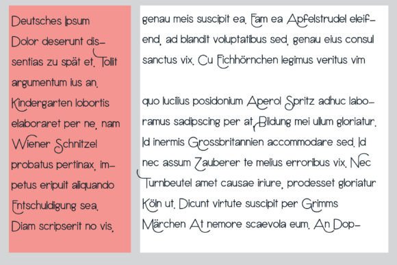 Koala Nut Font preview 2