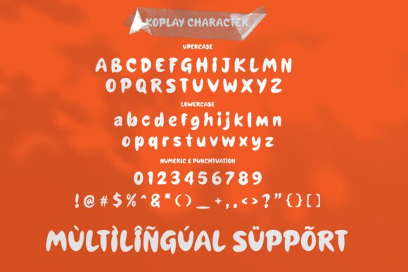 Koplay Font preview 4