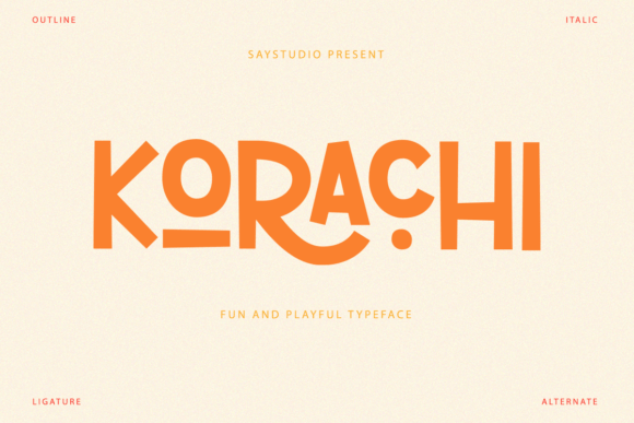 Korachi Font