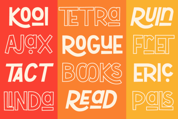 Korachi Font preview 2