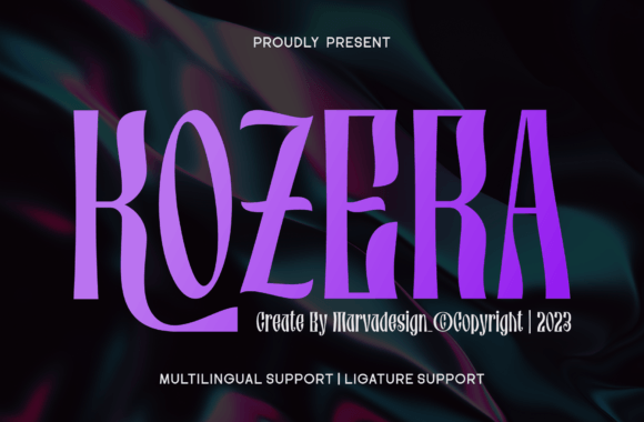 Kozera Font
