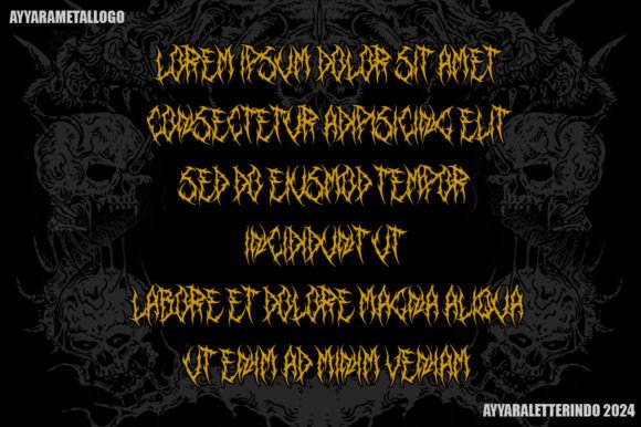 Krangkeng Font preview 3