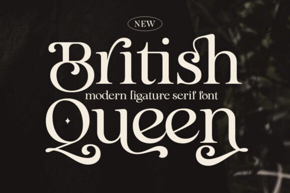 British Queen Font
