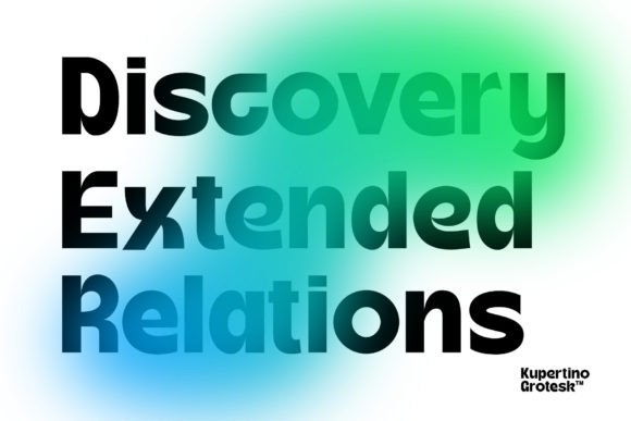 Kupertino Grotesk Font preview 2
