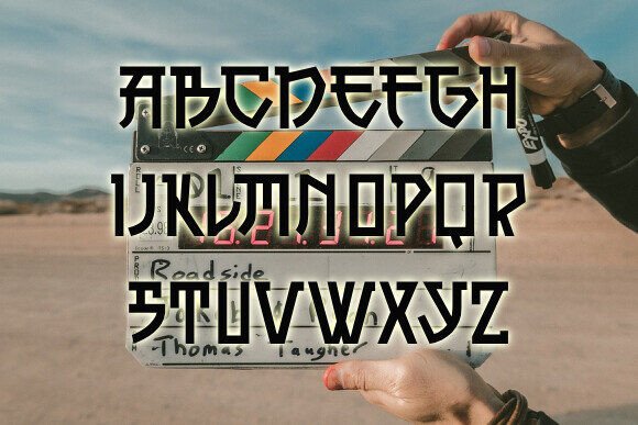 Kurosawa Font preview 2
