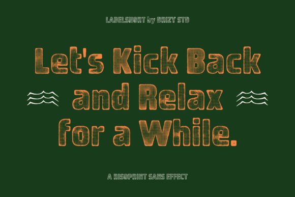 Labelshort Font preview 2