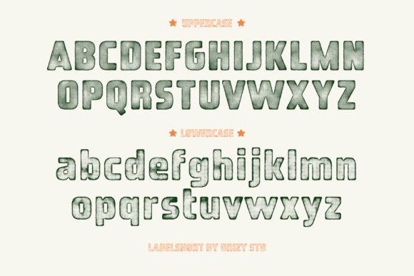 Labelshort Font preview 4