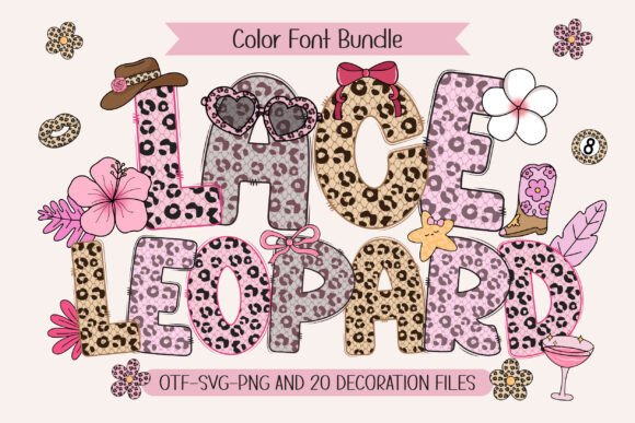 Lace Leopard Font