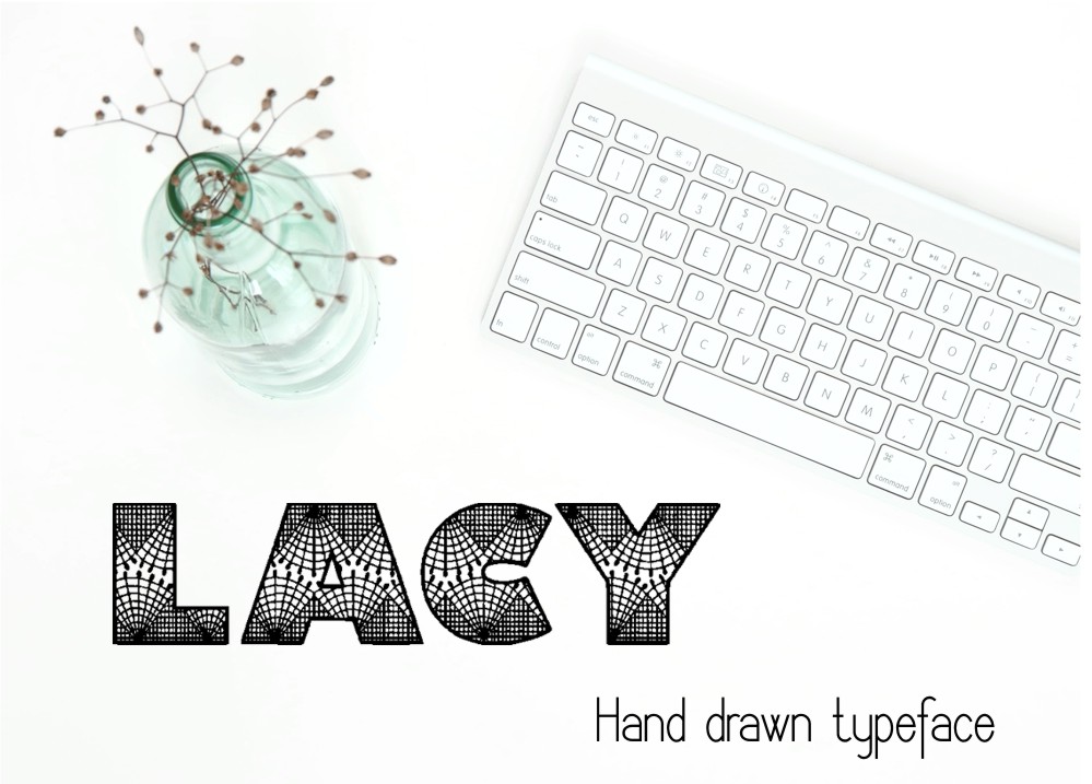Lacy Font preview 2